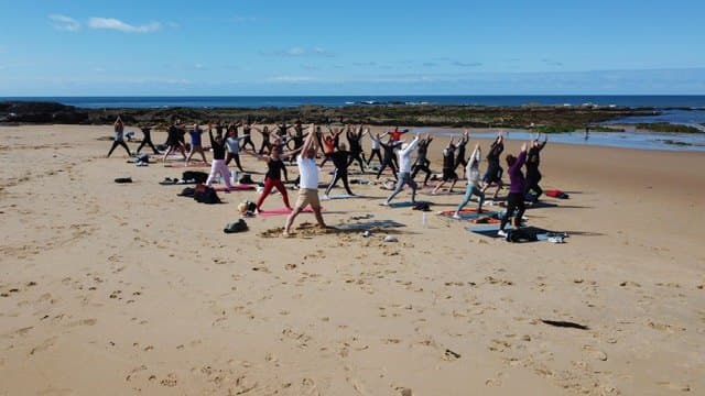 Yoga face à l’océan
